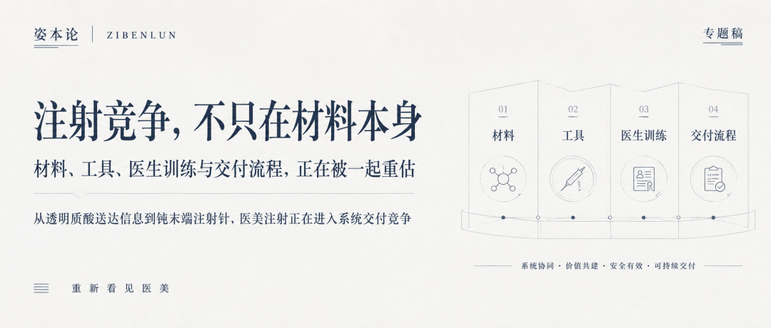 透明质酸没退出竞争，注射也不再只拼材料