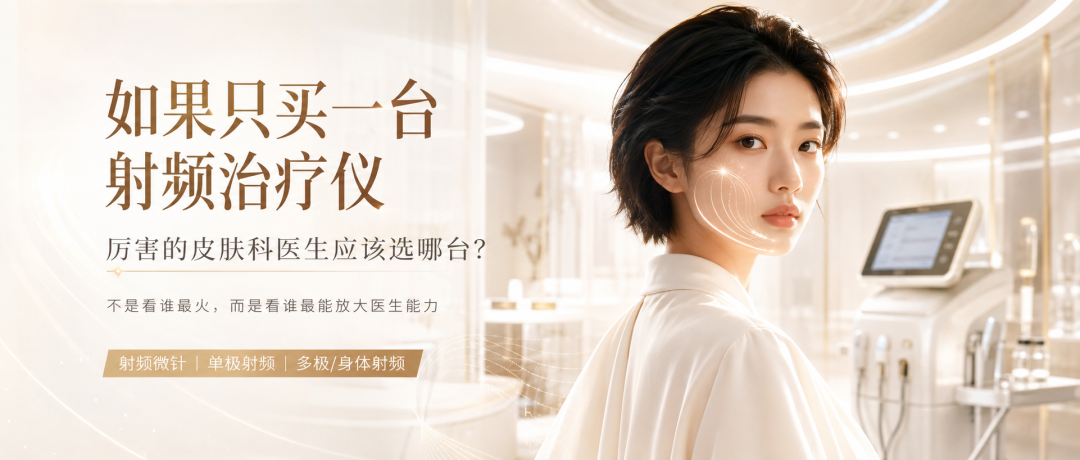 如果只买一台射频治疗仪，厉害的皮肤科医生应该选哪台？