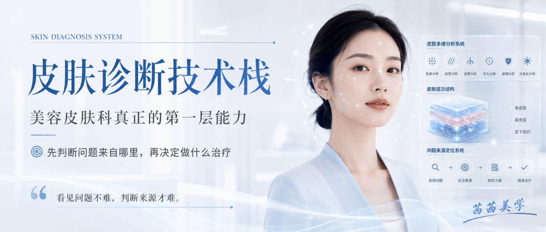 皮肤诊断的技术栈 | 美容皮肤科里那层卖不出价的能力