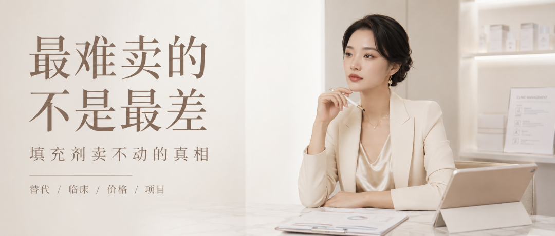 医美上游最难卖的，不是最差的填充剂