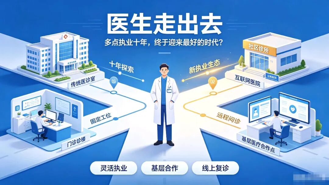 医生“走出去”：多点执业十年，终于迎来最好的时代？