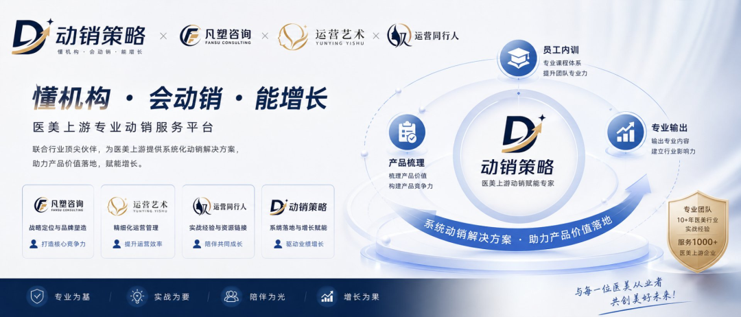 医美上游销售：隔壁机构低价，你的老客为什么没跑